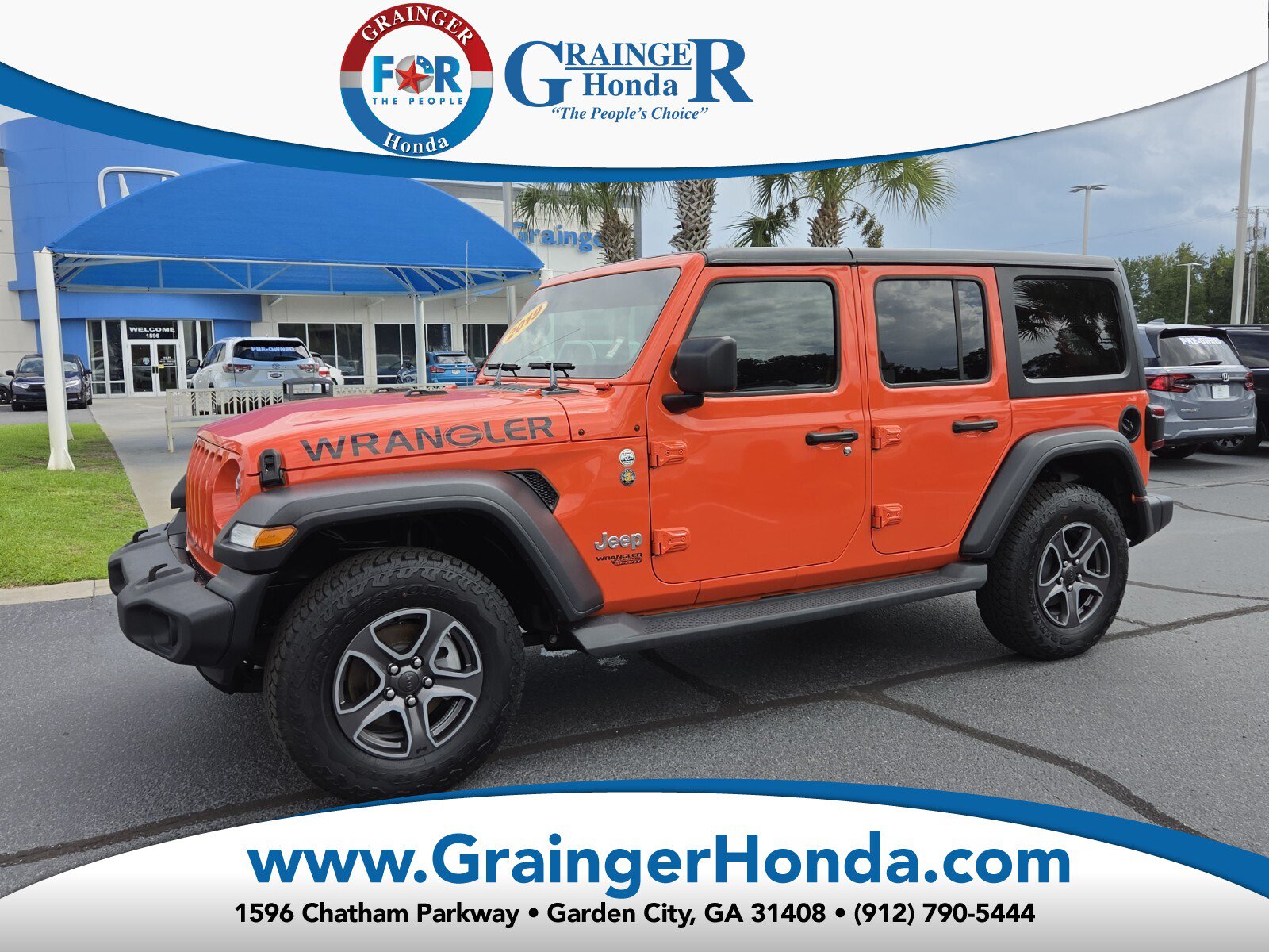 Used 2019 Jeep Wrangler Unlimited Sport S