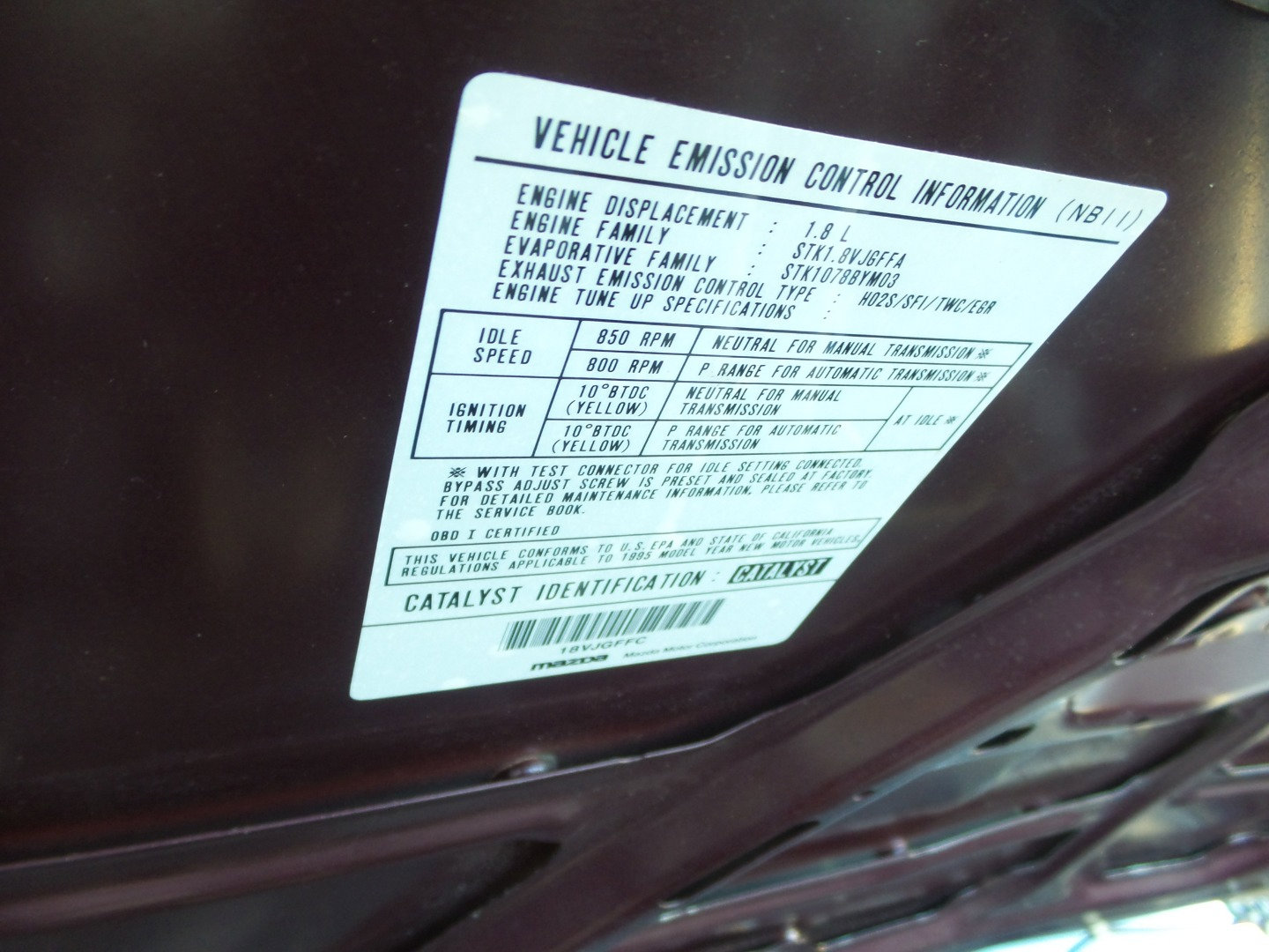 Used 1995 MAZDA MX-5 Miata image 54