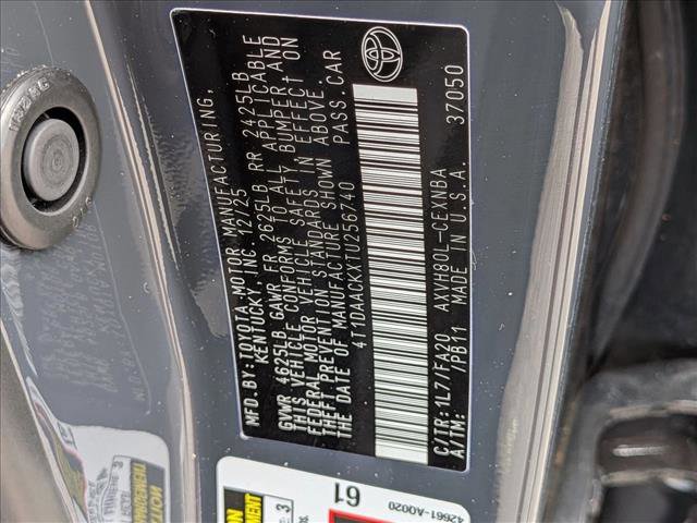 Used 2026 Toyota Camry LE FWD image 24