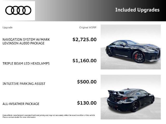 Used 2024 Lexus RC F Track Edition RWD image 3