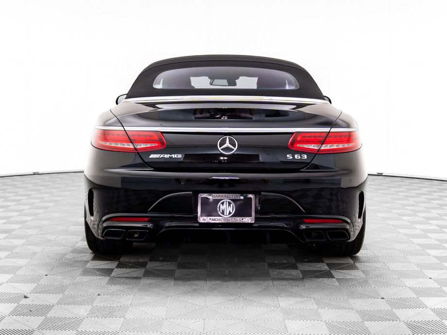 Used 2017 Mercedes-Benz S 63 AMG 4MATIC Cabriolet image 4