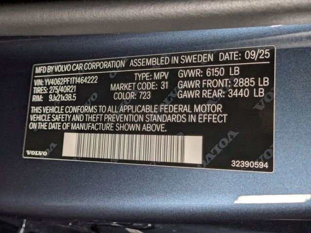 New 2026 Volvo XC90 B6 Ultra w/ Protection Package image 32