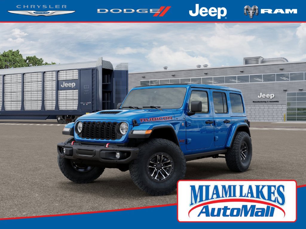 New 2026 Jeep Wrangler Unlimited Rubicon AWD/4WD 360° Tour