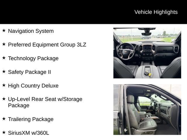 Certified 2020 Chevrolet Silverado 1500 High Country w/ Technology Package AWD/4WD image 12