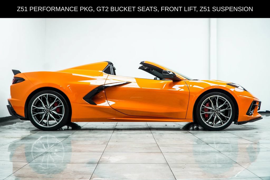 Used 2024 Chevrolet Corvette Stingray Preferred Conv w/ Z51 Performance Package RWD image 8