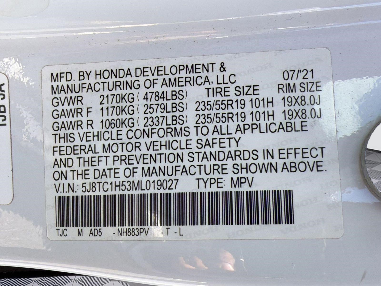 Used 2021 Acura RDX FWD w/ Technology Package image 18