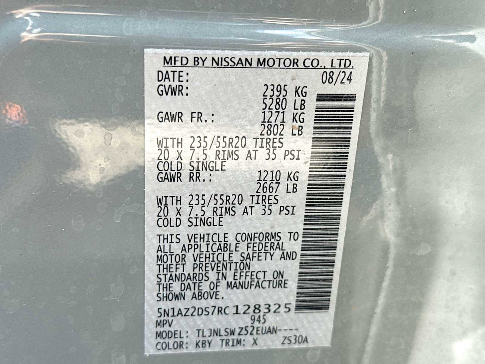 Used 2024 Nissan Murano Platinum w/ Cargo Package image 22