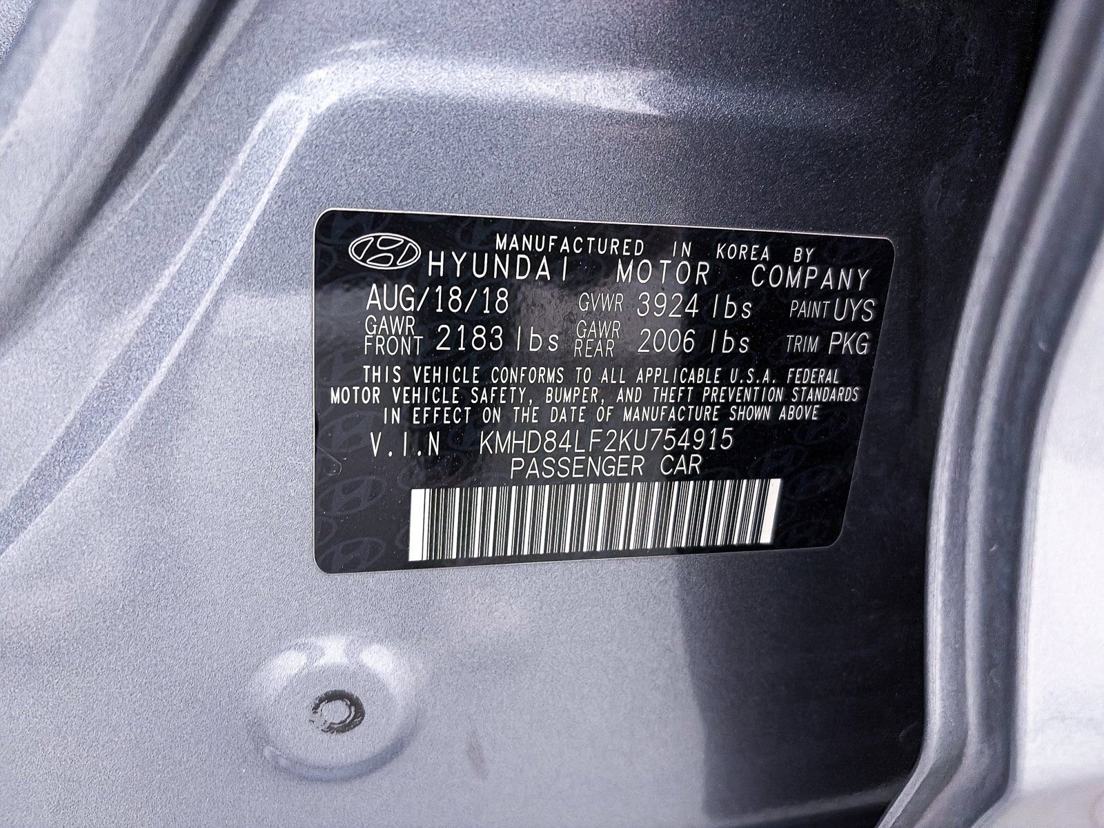 Used 2019 Hyundai Elantra SEL image 28