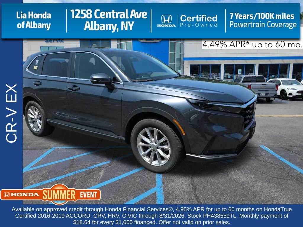 Certified 2023 Honda CR-V EX image 1