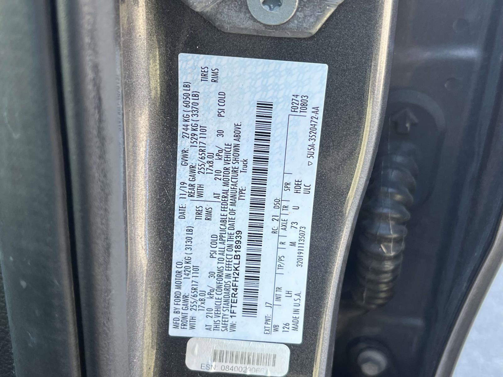 Used 2019 Ford Ranger XLT w/ Equipment Group 301A Mid image 19