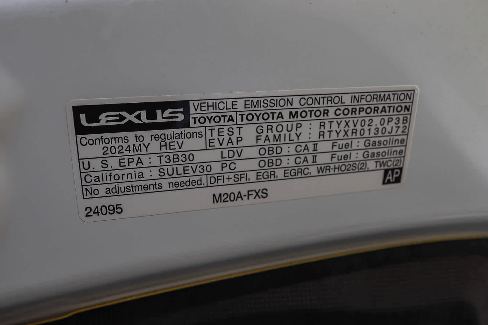 Certified 2024 Lexus UX 250h F Sport FWD image 31