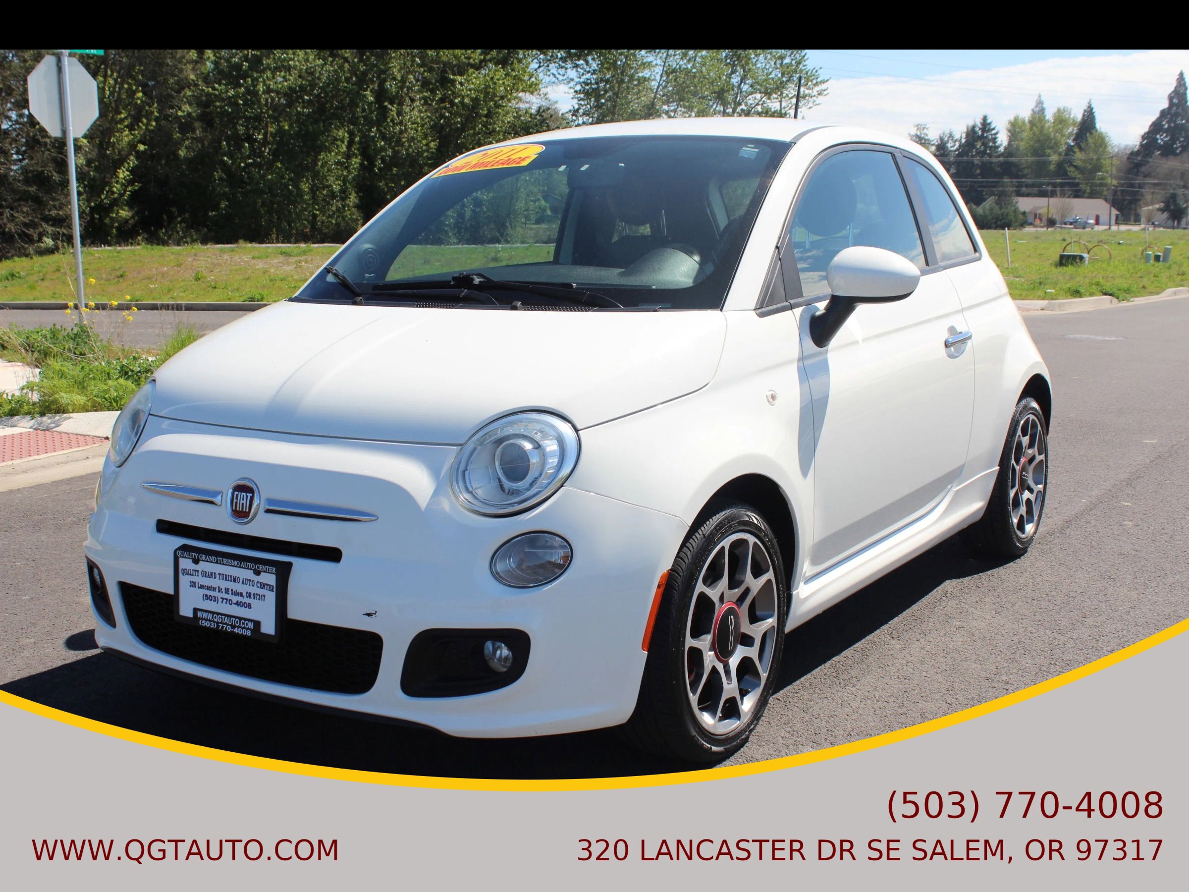 Used 2012 FIAT 500 Sport w/ Safety & Convenience Pkg