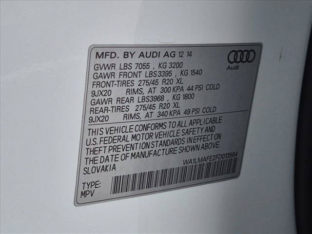 Used 2015 Audi Q7 TDI Premium Plus w/ Premium Plus Package AWD/4WD image 25