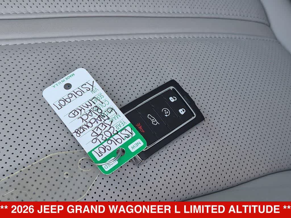 New 2026 Jeep Grand Wagoneer L Limited AWD/4WD image 34