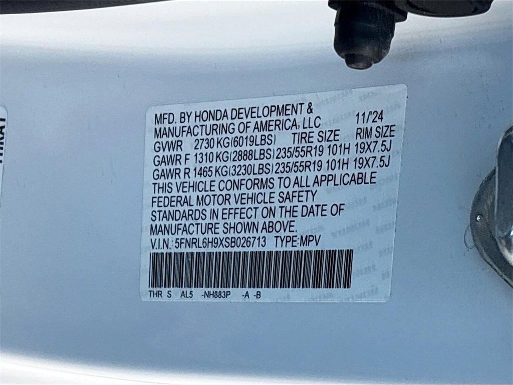 Used 2025 Honda Odyssey Elite image 35