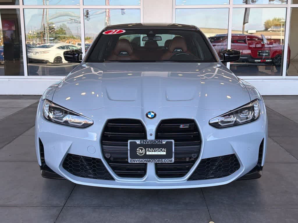 Used 2021 BMW M3 Competition w/ Parking Assistance Package RWD image 4