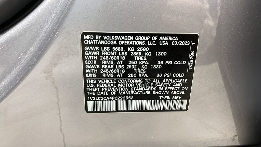 Used 2023 Volkswagen Atlas Cross Sport SE image 30