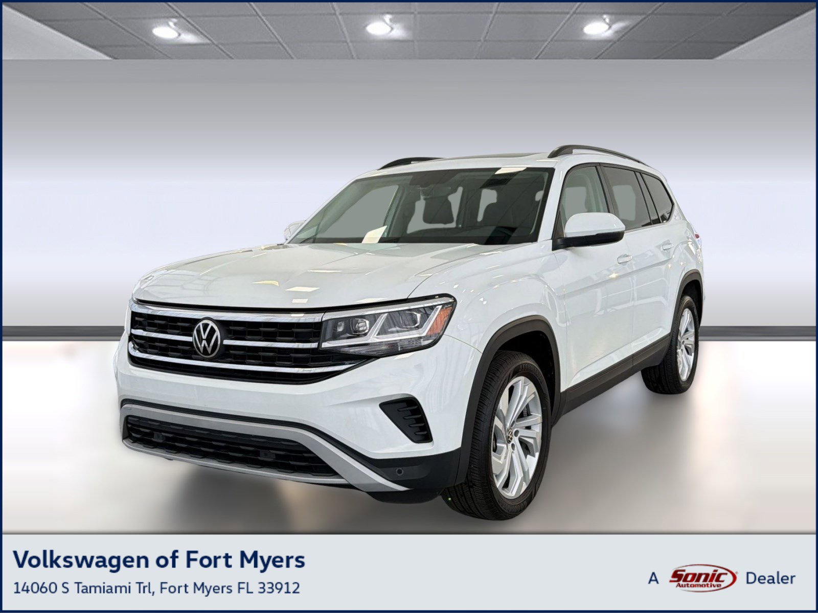 Used 2023 Volkswagen Atlas SE w/ Panoramic Sunroof Package image 1