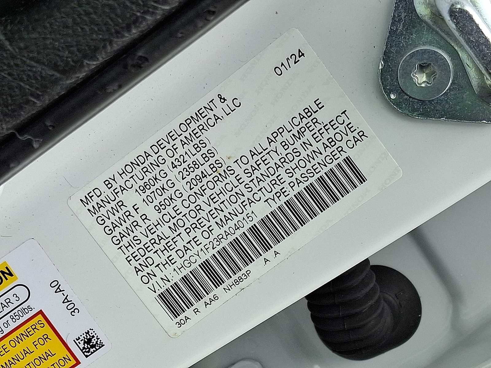 Used 2024 Honda Accord LX image 37