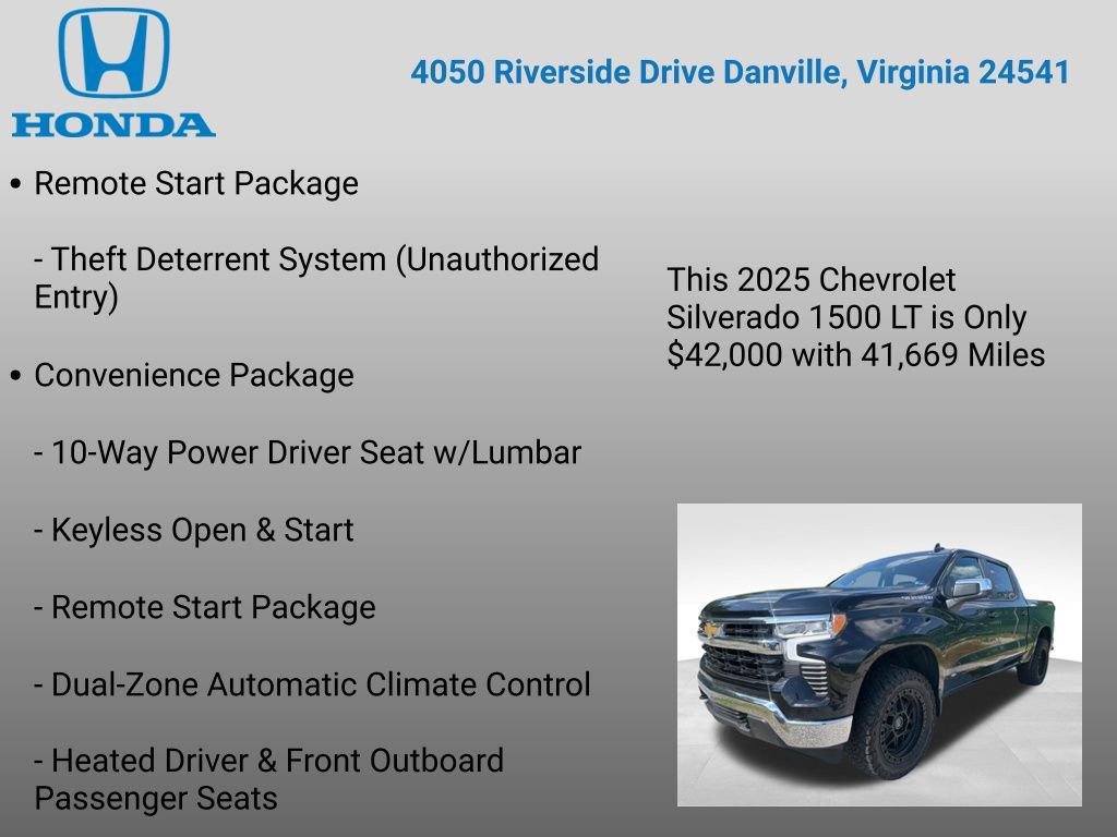 Used 2025 Chevrolet Silverado 1500 LT AWD/4WD image 24