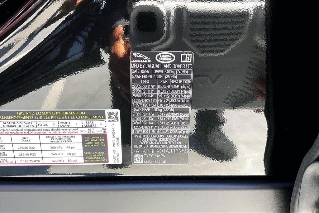New 2026 Land Rover Range Rover Long Wheelbase Autobiography AWD/4WD image 8