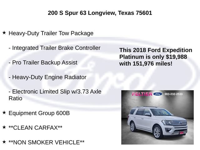 Used 2018 Ford Expedition Platinum RWD image 5