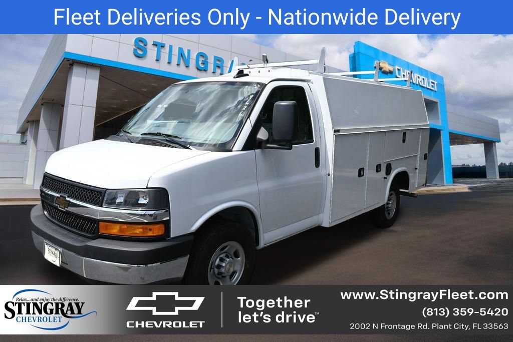 New 2025 Chevrolet Express 3500 w/ Power Convenience Package RWD image 1