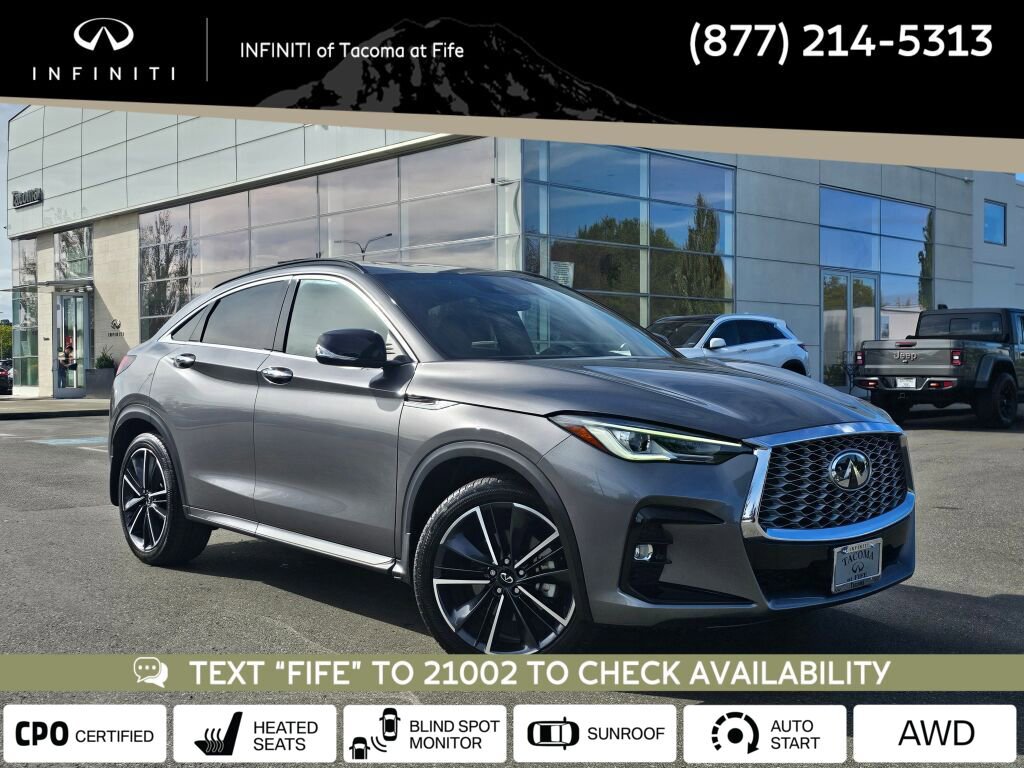 Certified 2023 INFINITI QX55 Luxe w/ Cargo Package