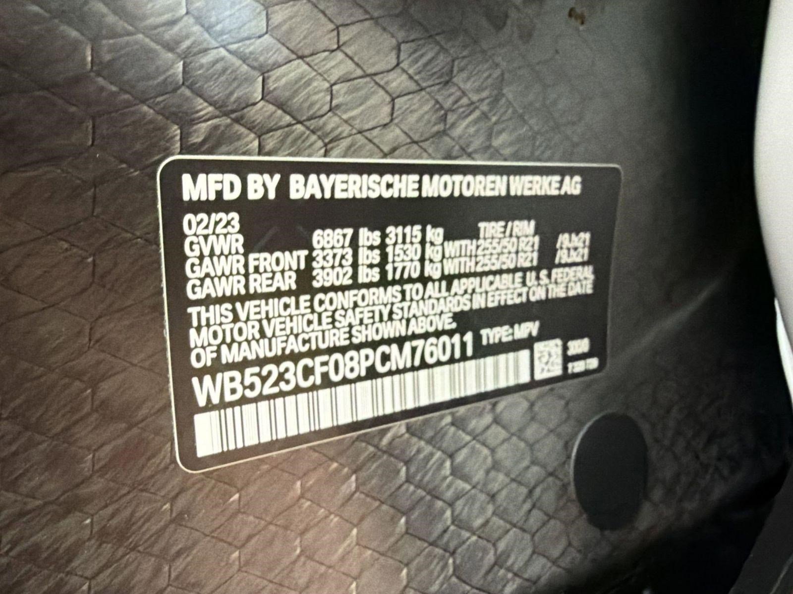 Certified 2023 BMW iX xDrive50 w/ Premium Package image 18