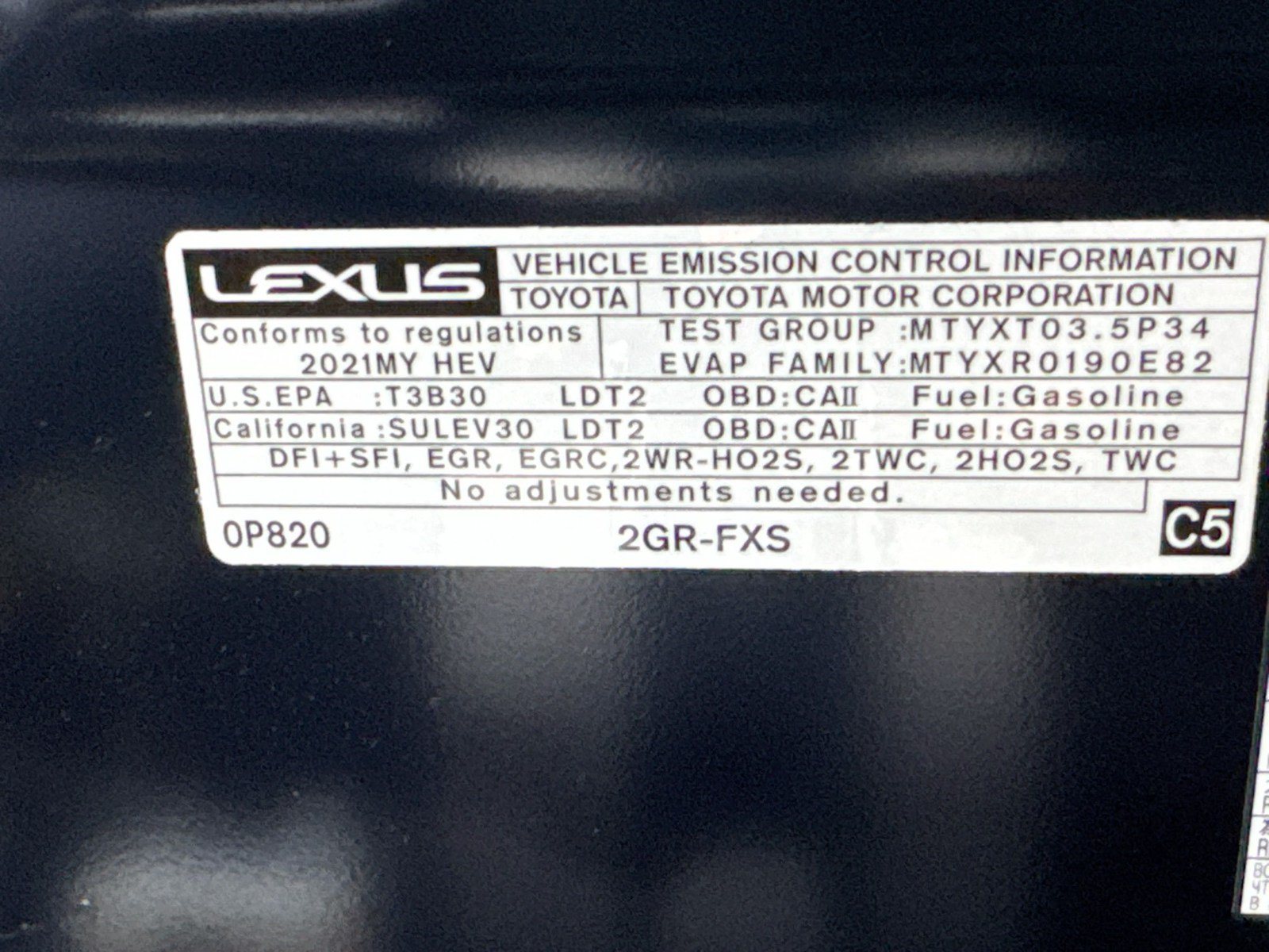 Used 2021 Lexus RX 450h AWD w/ Premium Package image 21