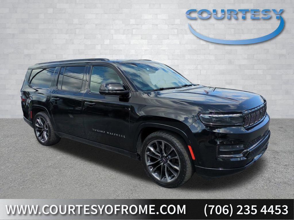 Used 2024 Jeep Grand Wagoneer L Series II w/ Quick Order Packagew 28T