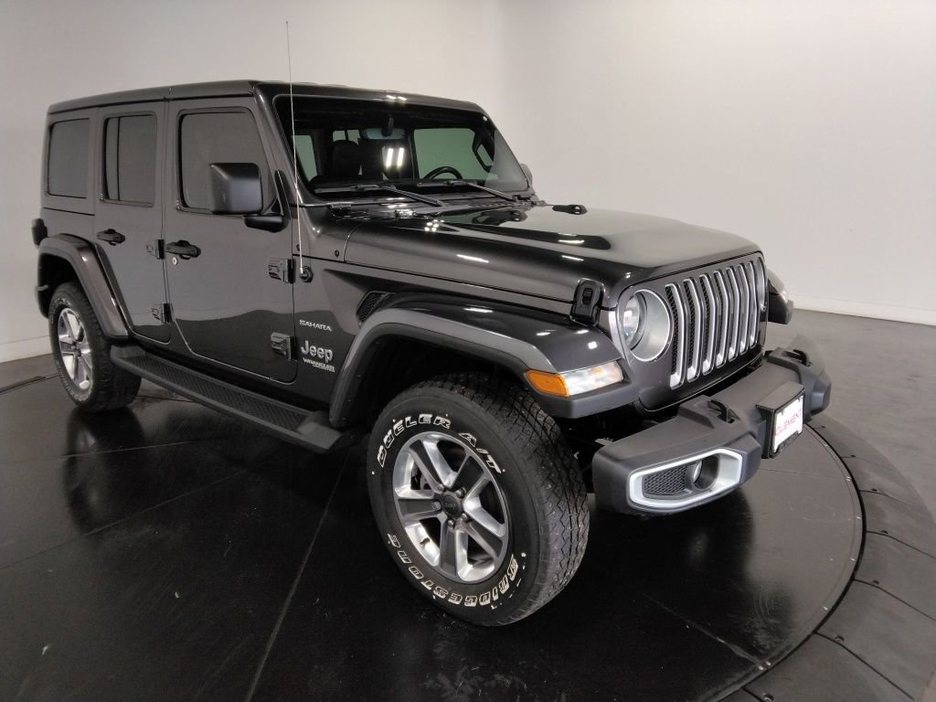 Used 2021 Jeep Wrangler Unlimited Sahara w/ Uconnect 4C Nav & Sound Group image 4