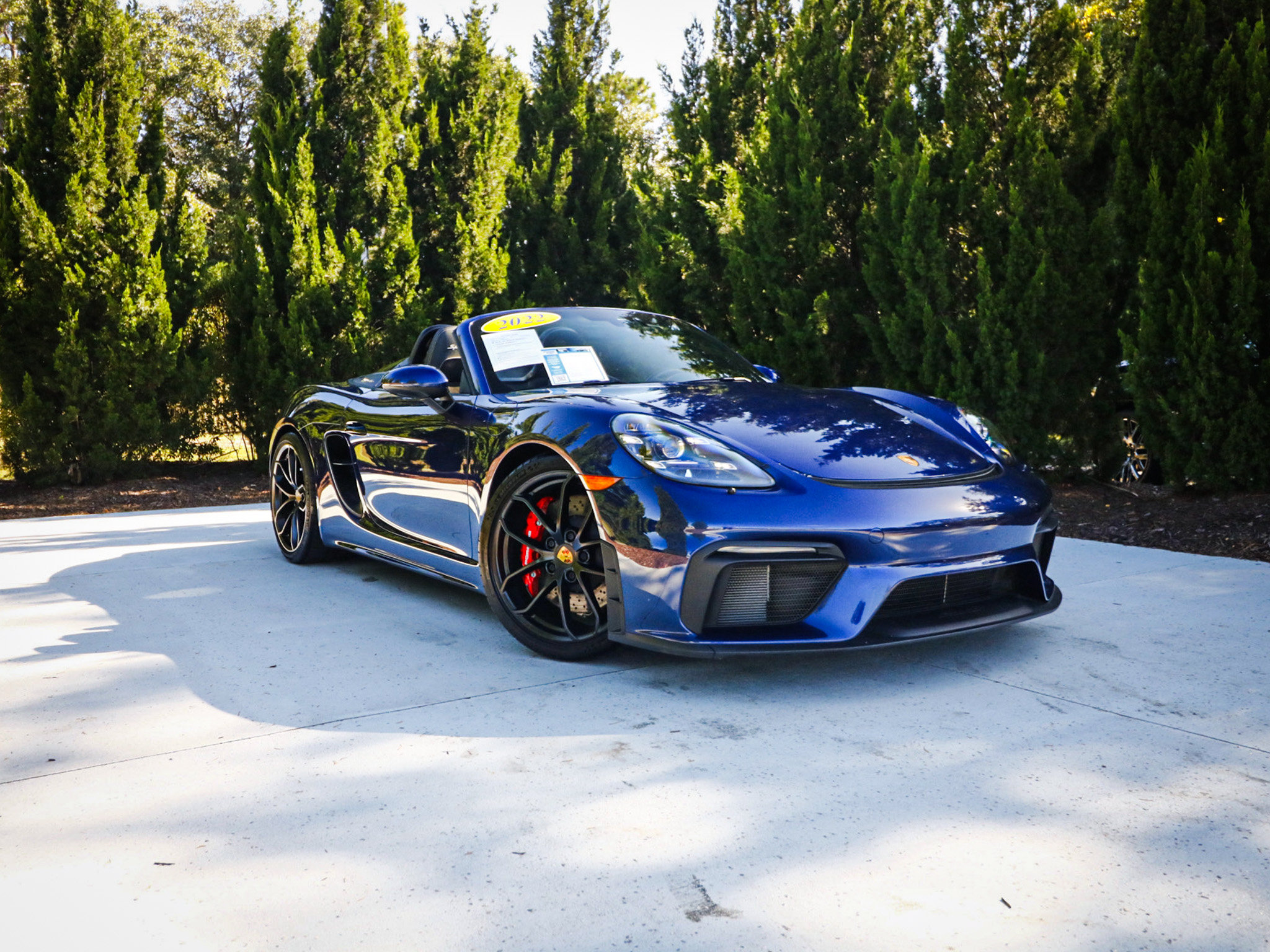 Used 2022 Porsche 718 Boxster Spyder RWD image 2