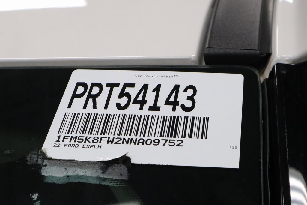 Certified 2022 Ford Explorer Limited w/ Hybrid Equipment Group 310A image 37