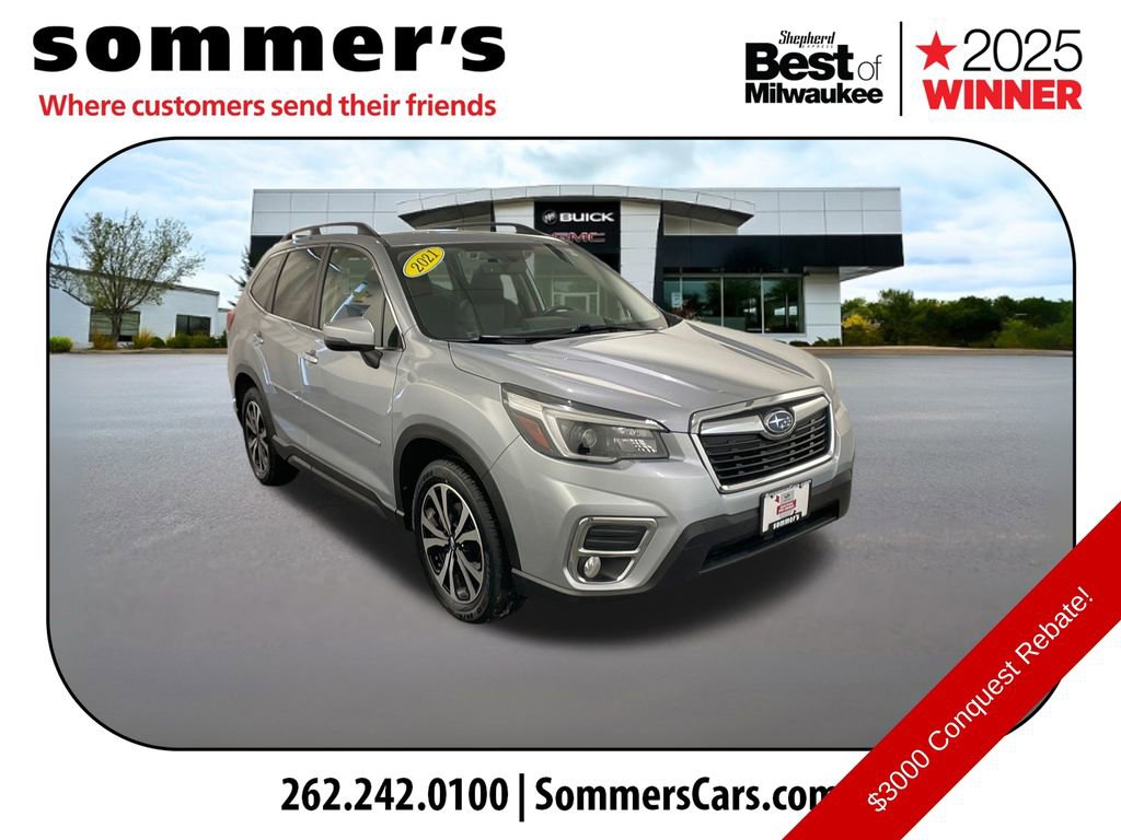 Certified 2021 Subaru Forester Limited image 1