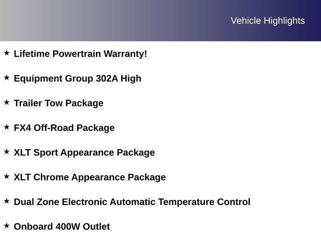 Used 2023 Ford F150 XLT w/ Equipment Group 302A High AWD/4WD image 5