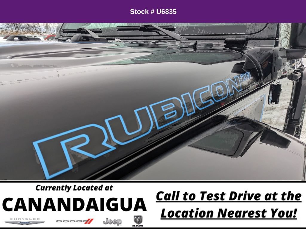 Used 2023 Jeep Wrangler Unlimited Rubicon 4xe AWD/4WD image 18