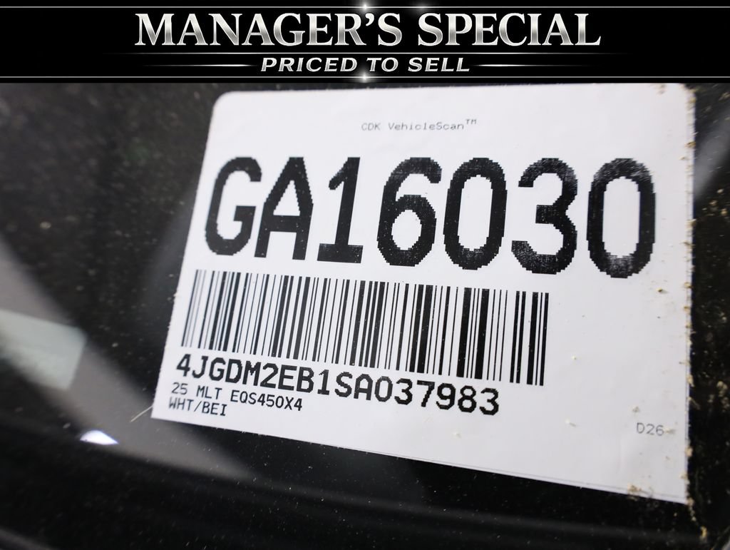 Used 2025 Mercedes-Benz EQS 450+ 4MATIC SUV image 84