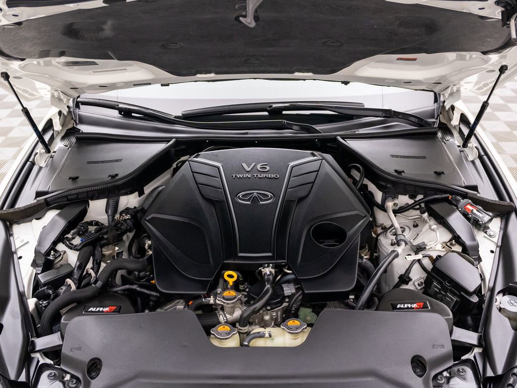Used 2023 INFINITI Q50 Red Sport 400 w/ Carbon Fiber Package AWD/4WD image 34