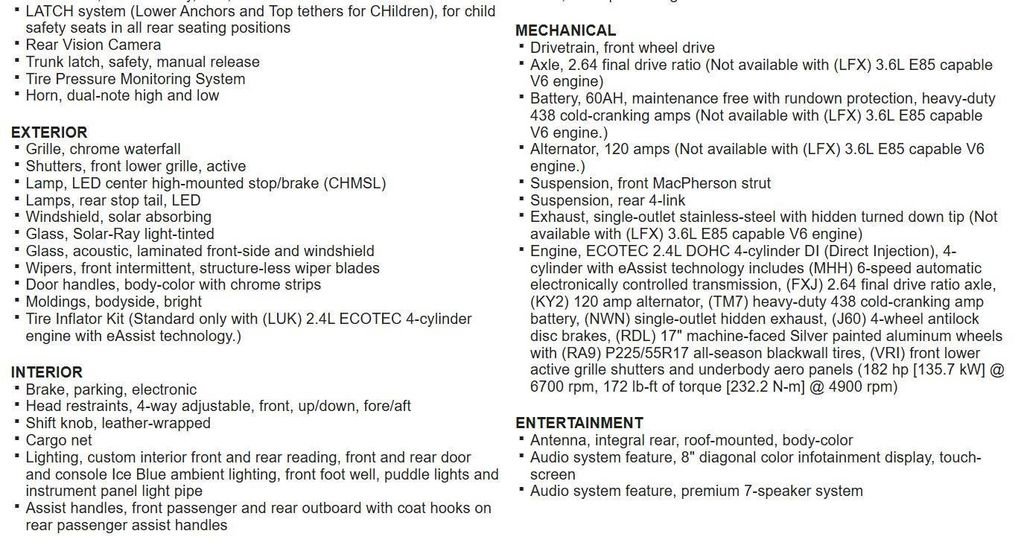 Used 2015 Buick LaCrosse Leather w/ Experience Buick Package image 18