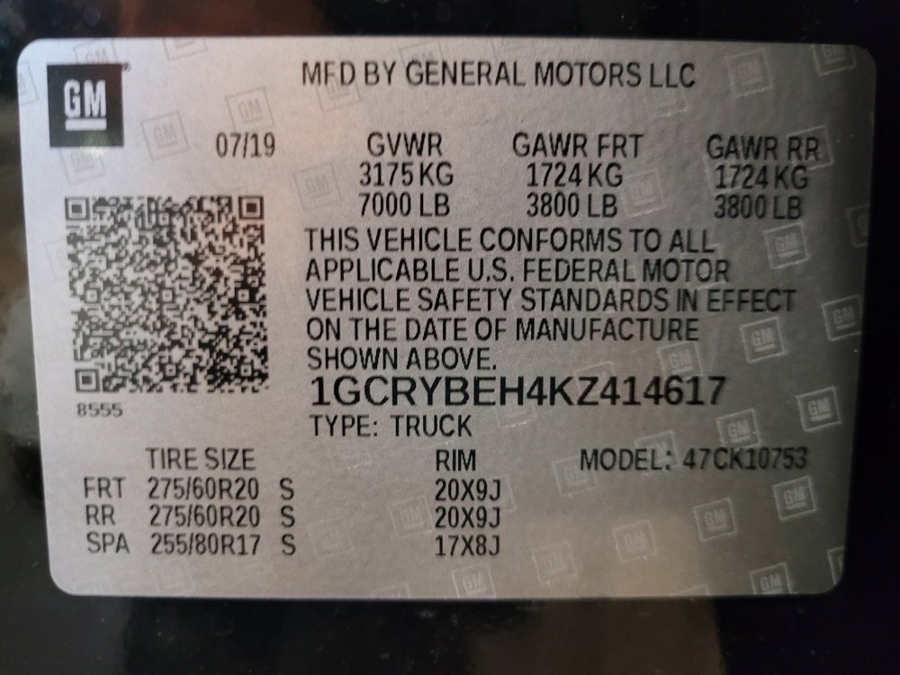 Used 2019 Chevrolet Silverado 1500 Custom w/ Custom Value Package AWD/4WD image 33