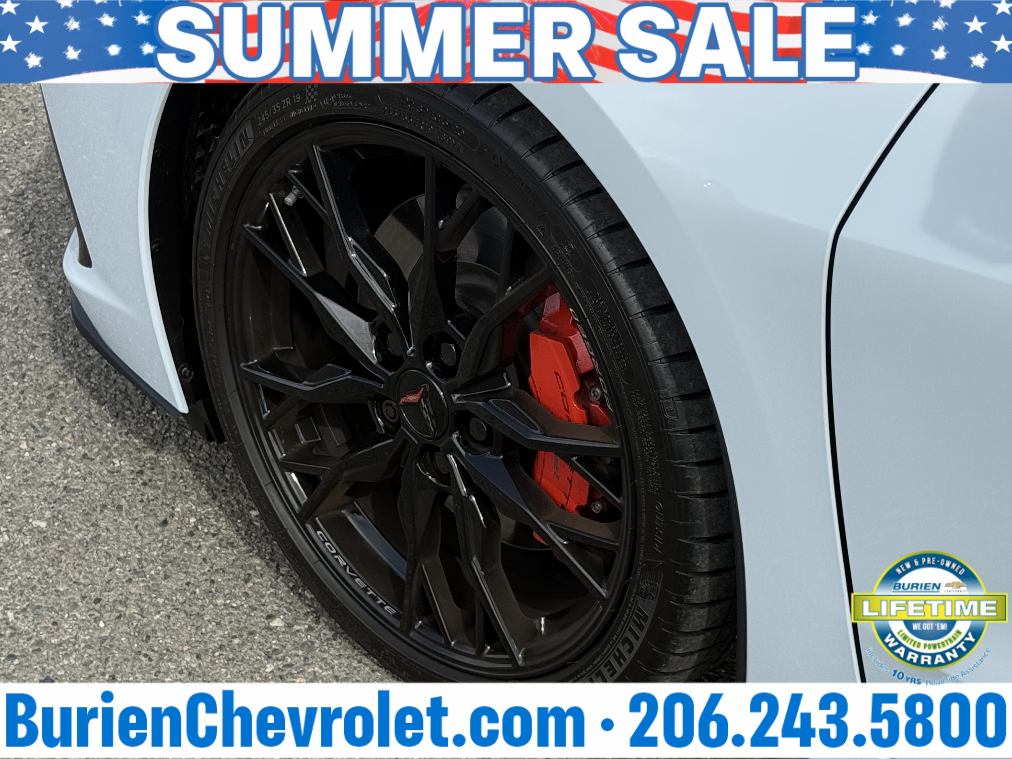 Used 2023 Chevrolet Corvette Stingray Coupe w/ Z51 Performance Package RWD image 27