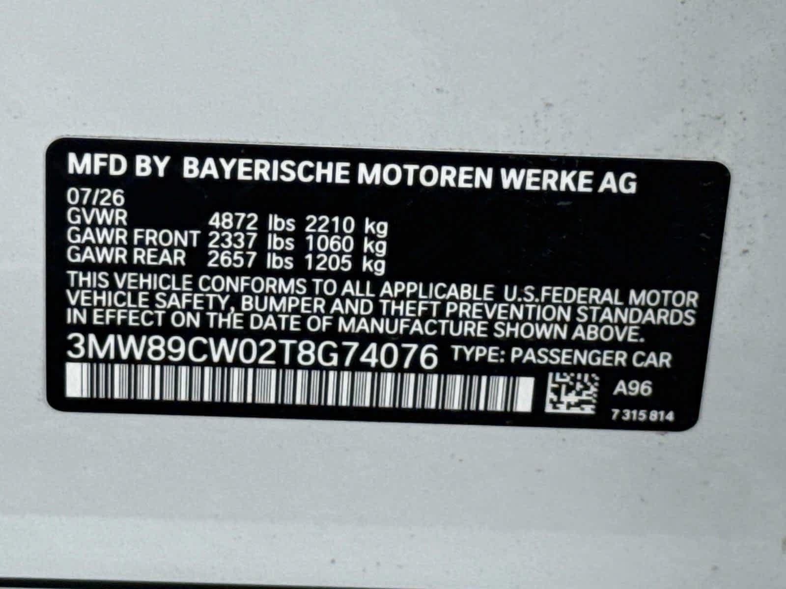 New 2026 BMW 330i xDrive Sedan w/ Premium Package AWD/4WD image 30