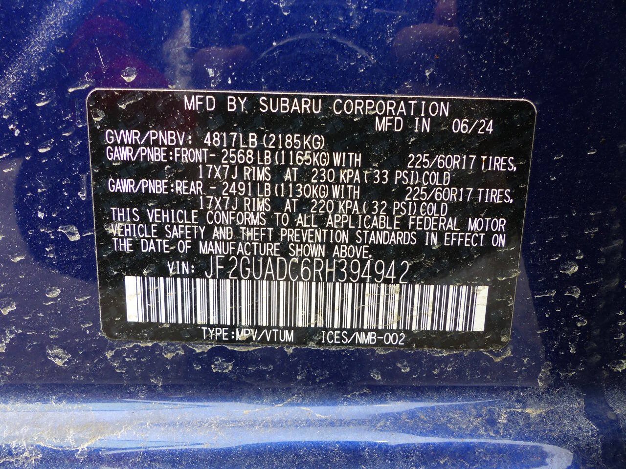 Used 2024 Subaru Crosstrek 2.0i Premium AWD/4WD image 21