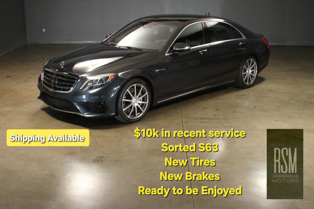 Used 2014 Mercedes-Benz S 63 AMG 4MATIC Sedan w/ Driver Assistance Package