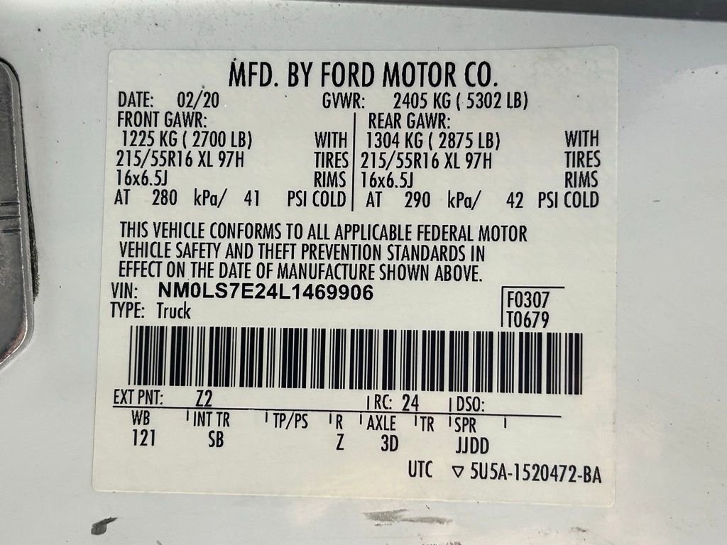 Used 2020 Ford Transit Connect XL image 32