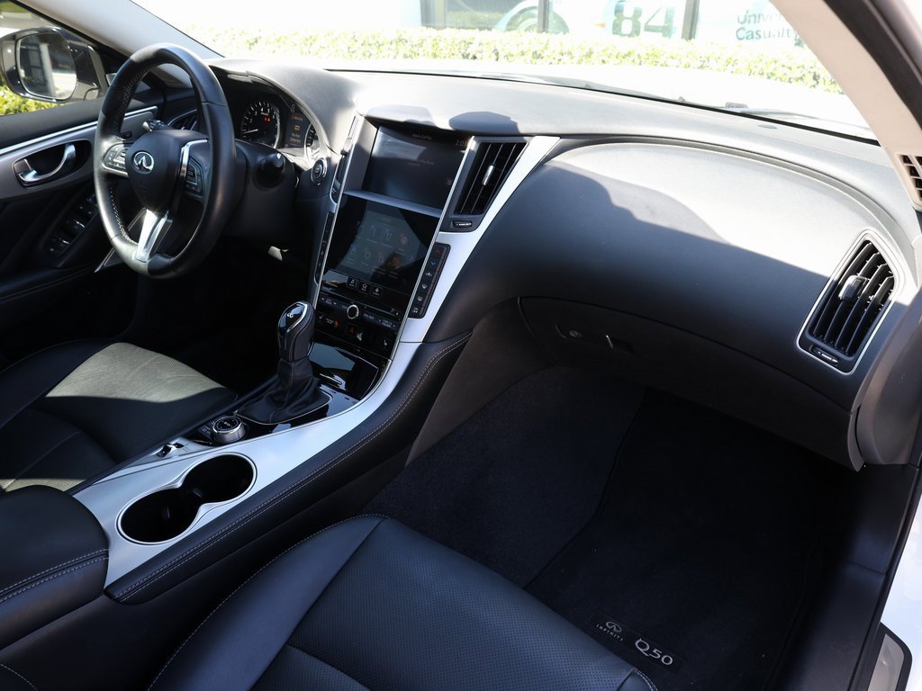 Certified 2023 INFINITI Q50 Luxe w/ Cargo Package image 21