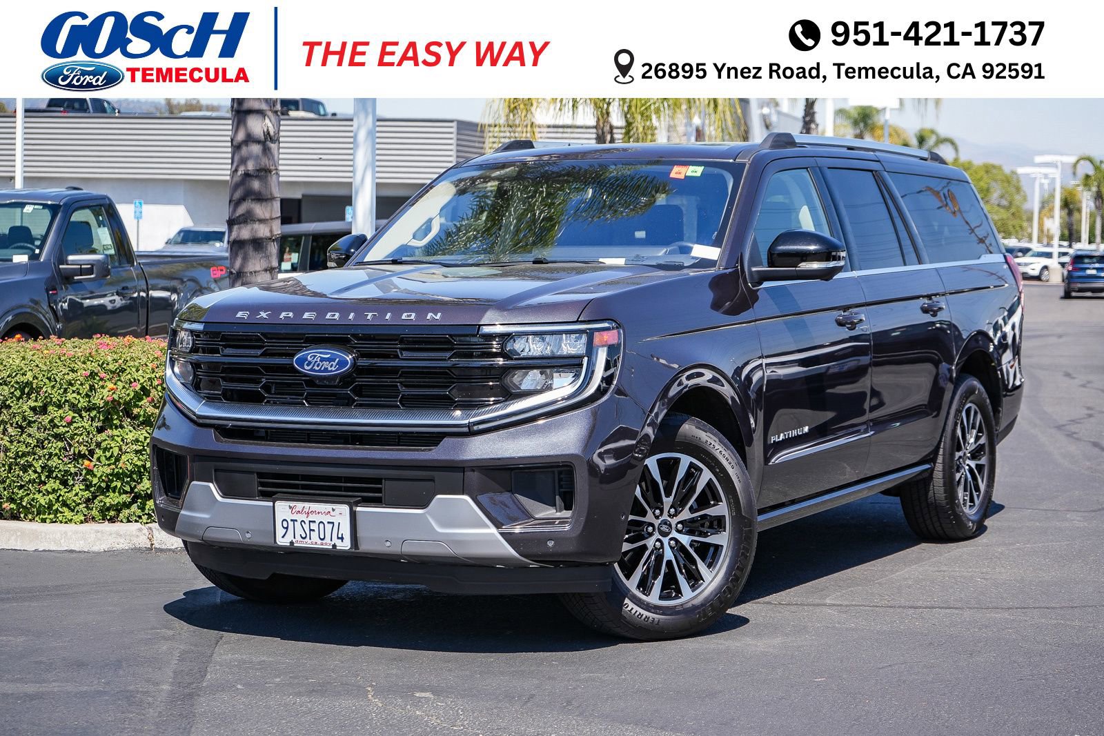 Certified 2025 Ford Expedition Max Platinum AWD/4WD video 1