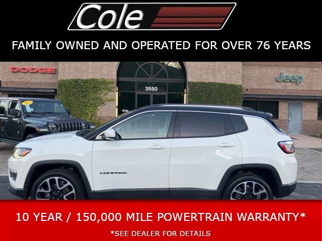 Used 2021 Jeep Compass Limited w/ Sun and Sound Group