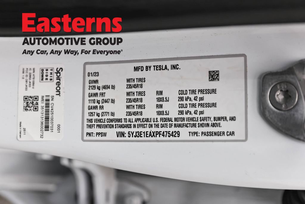 Used 2023 Tesla Model 3 Standard Range image 31